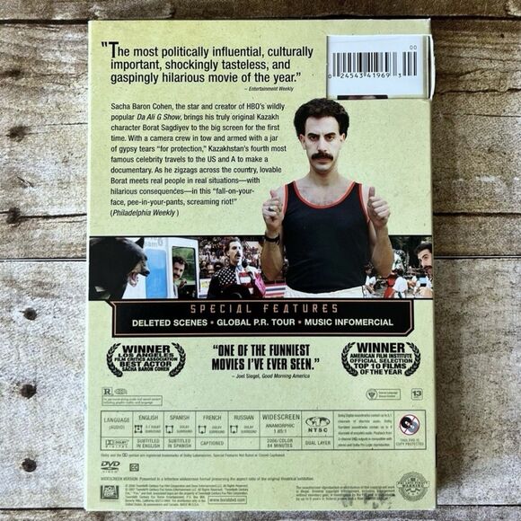 Borat (DVD, 2006, Widescreen) comedy film by Larry Charles - Picture 4 of 5